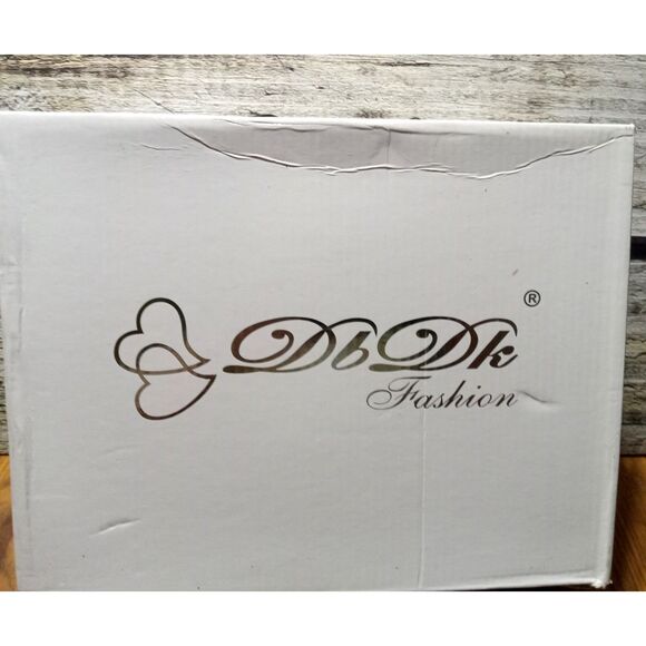 Women's Ankle Lace Up Combat Boots Bootie Two Way Fold Down Low Heels Cognac 6.5 - Picture 8 of 9